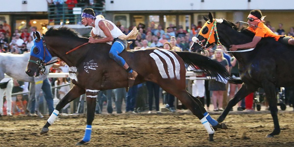 INDIAN RELAY RACES, DERBY A PAIR | Canterbury Park