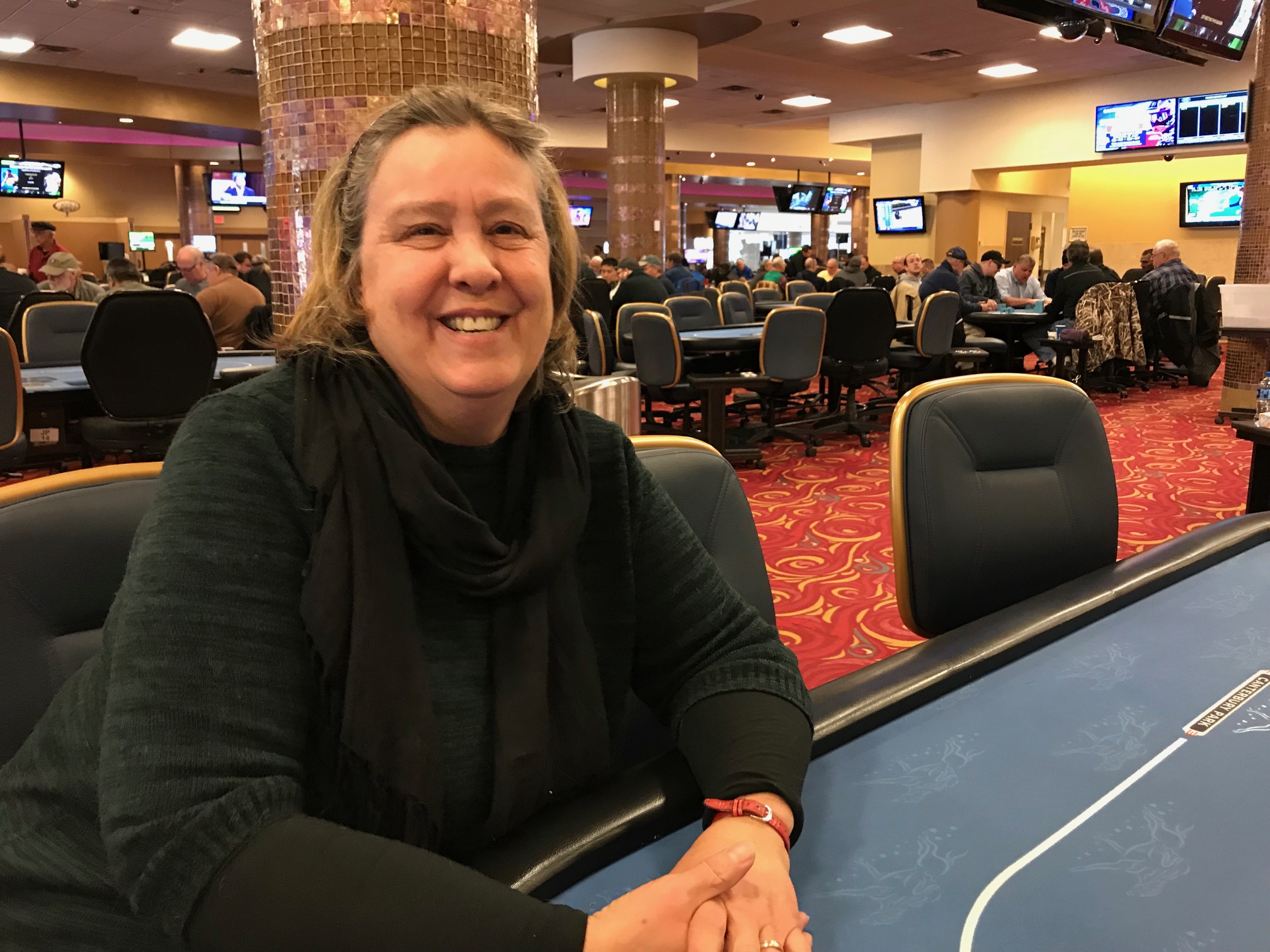 Denise Ambrosio is a regular poker player at Canterbury Park and plans to play in the Feb. 10 Galentine's Day tournament.