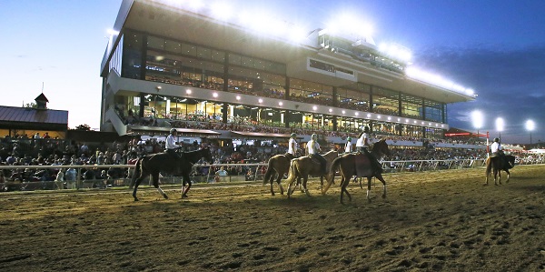 Nighttime at Canterbury Park