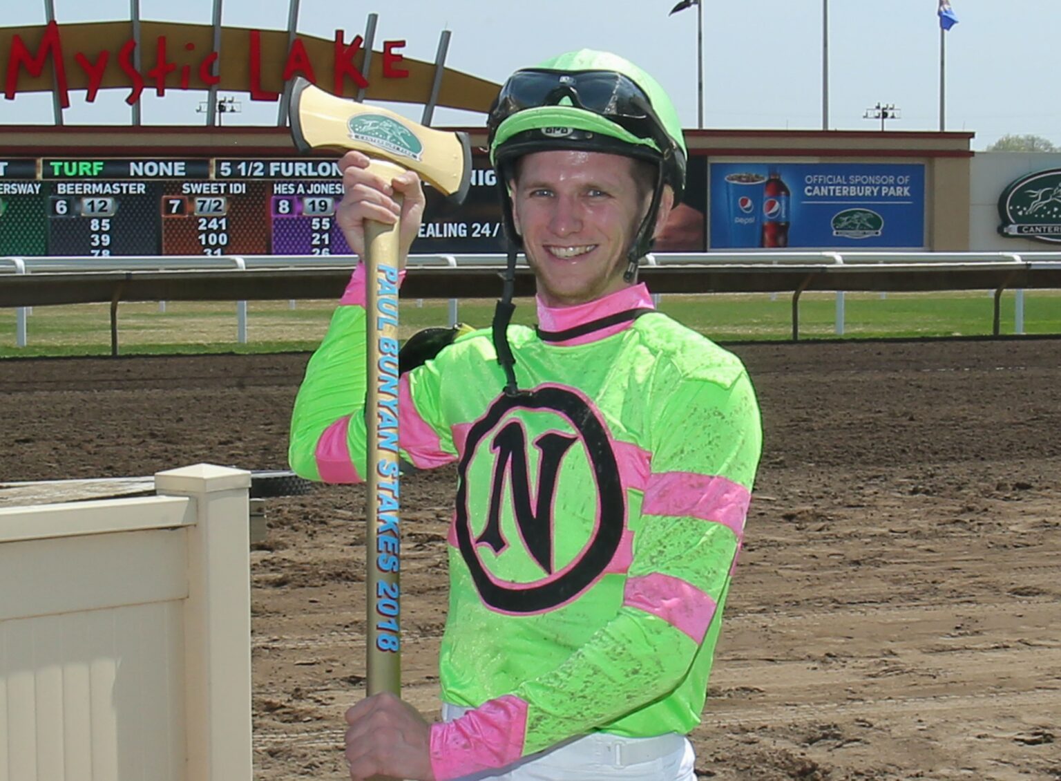 John Mentz from horse player to horse owner Canterbury Park