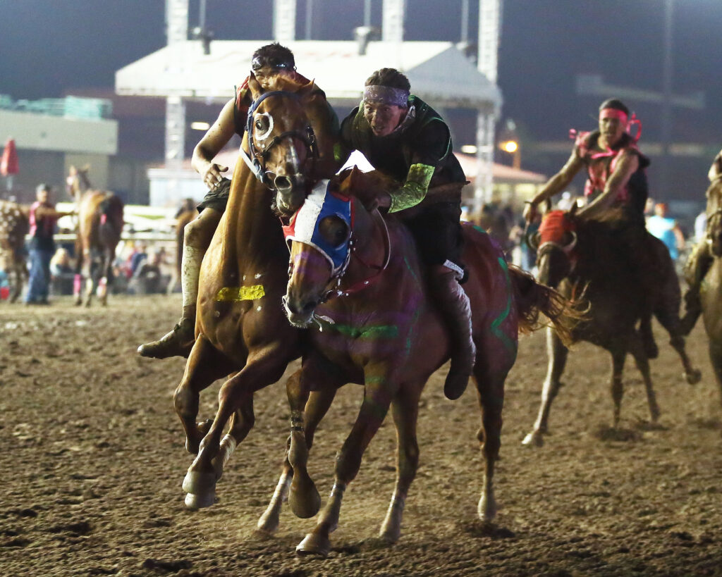 Indian Horse Relay A Cultural Connection Canterbury Park