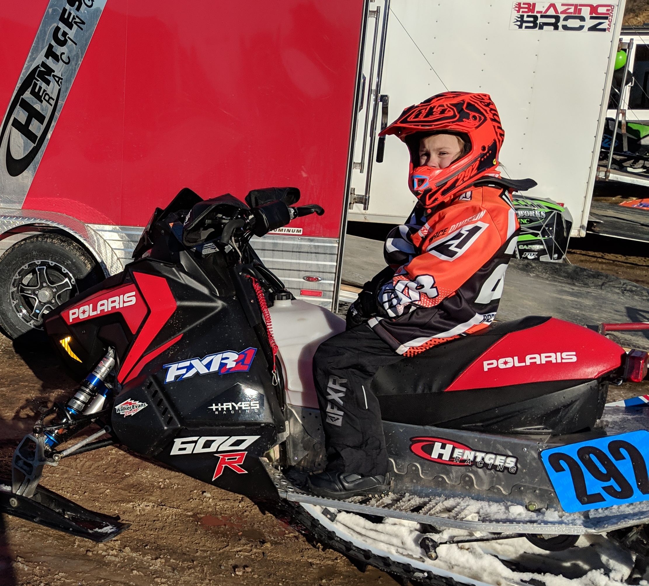 Livy Hentges Snocross kid