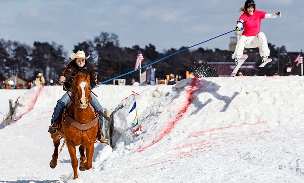 Horse Skijoring Returns To Canterbury Park Saturday