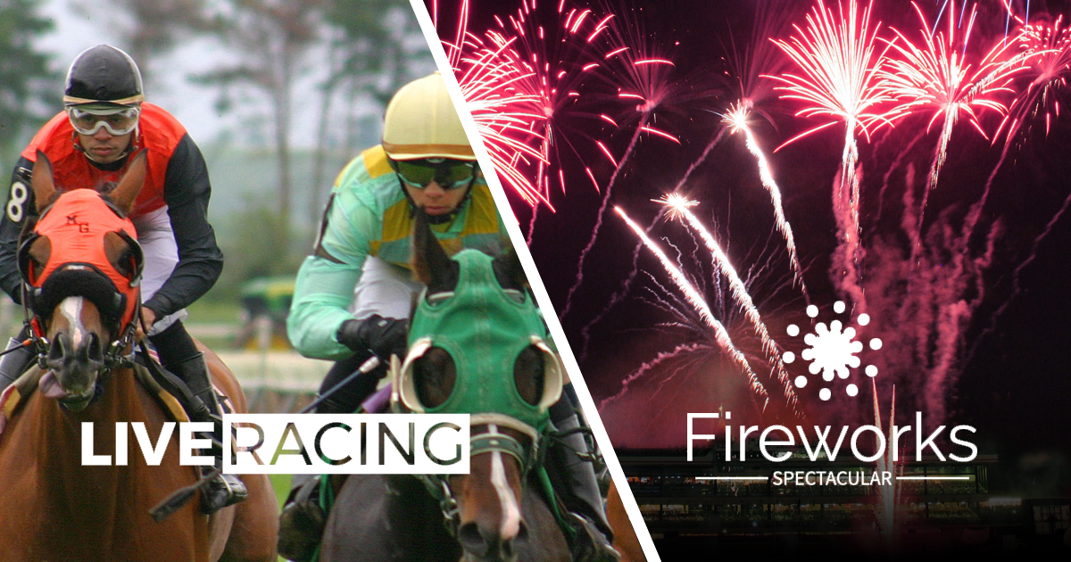 Live Racing + Fireworks Spectacular