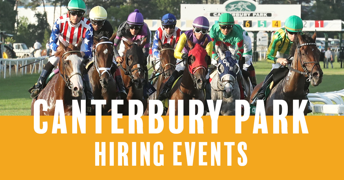 Canterbury Park Hiring Events