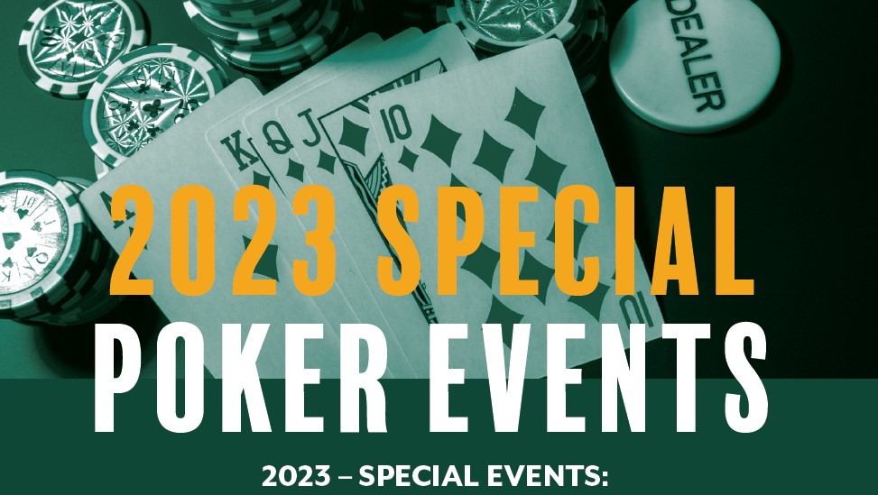 2023 Poker Events Schedule
