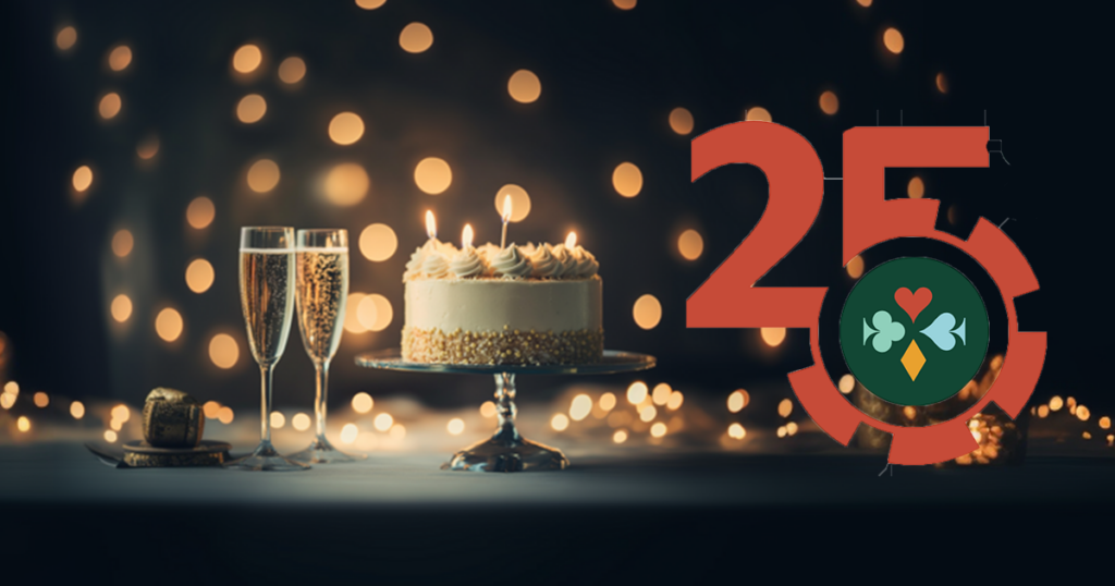 25 Year Casino Anniversary | April 19 10P
