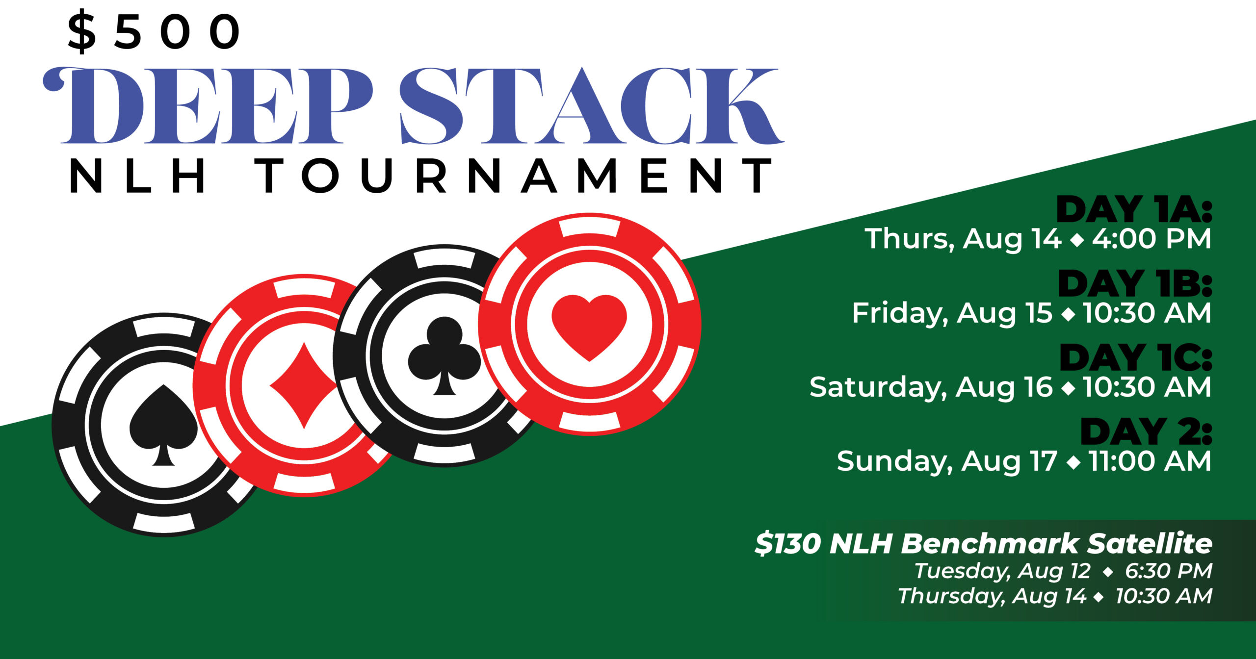 $500 Deep Stack NLH