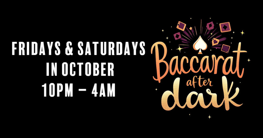 Friday & Saturdays in October