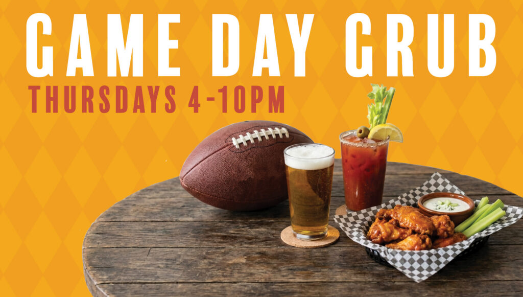 Game Day Grub Specials