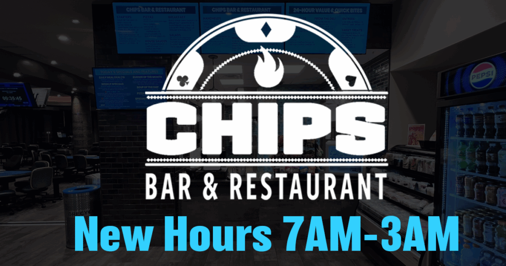 Chips Restaurant Extends Hours!